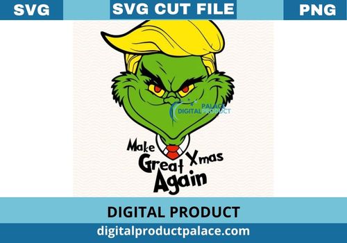 Tramp Grinch SVG File For Cricut & Silhouette