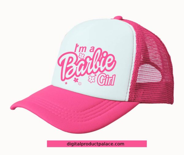 I am a barbie girl Barbie Inspired PNG Sublimation Designs | SVG Cut Files